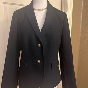 TALBOTS Classic dark blue Women's Blazer SIZE 10p